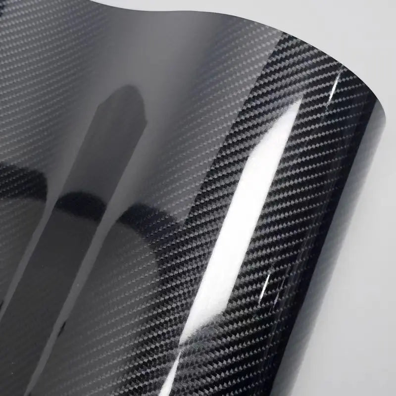High Gloss 6D 5D Carbon Fiber Black Car Foiling Wrap Vinyl Car Wrapping Folie Automotive Vinyl for Motorcycle Vinyls Motorcycles