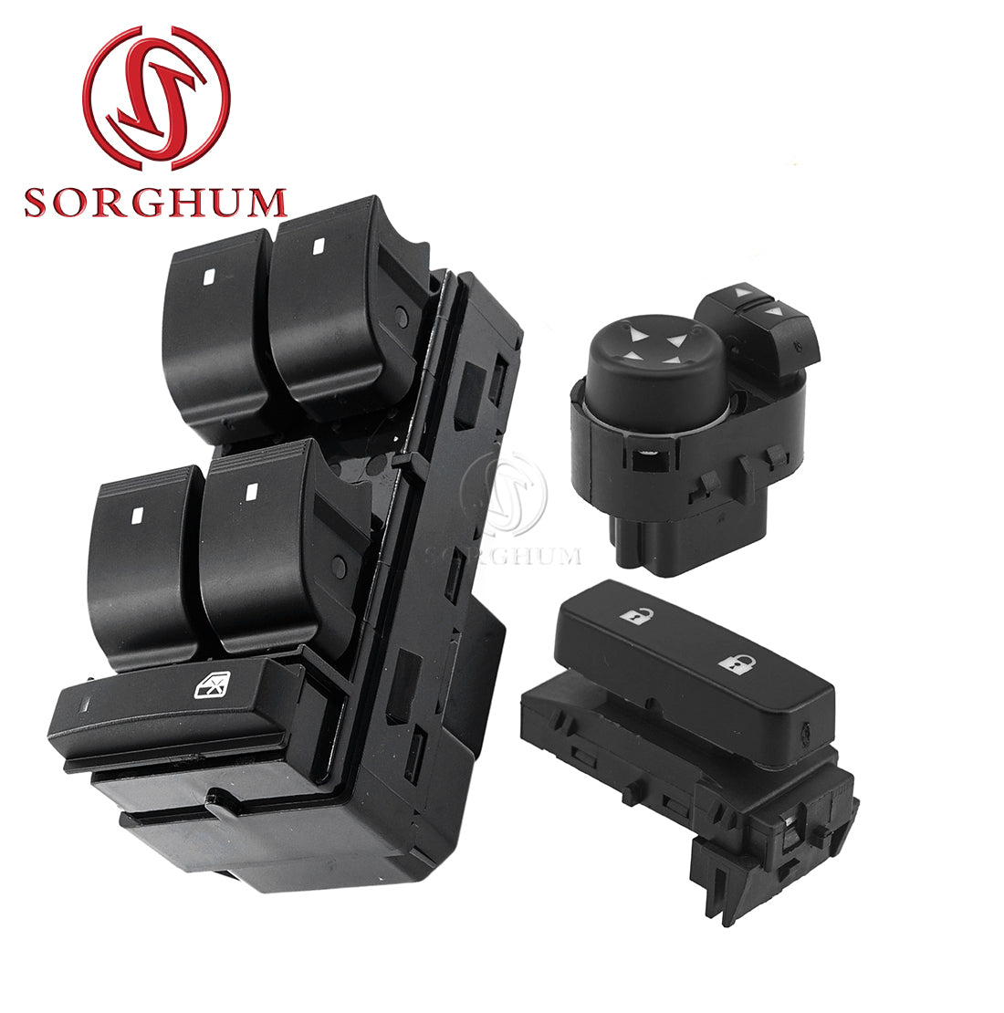 Master Window, Lock & Mirror Switch — Chevrolet Silverado & GMC Sierra (2007–2014)