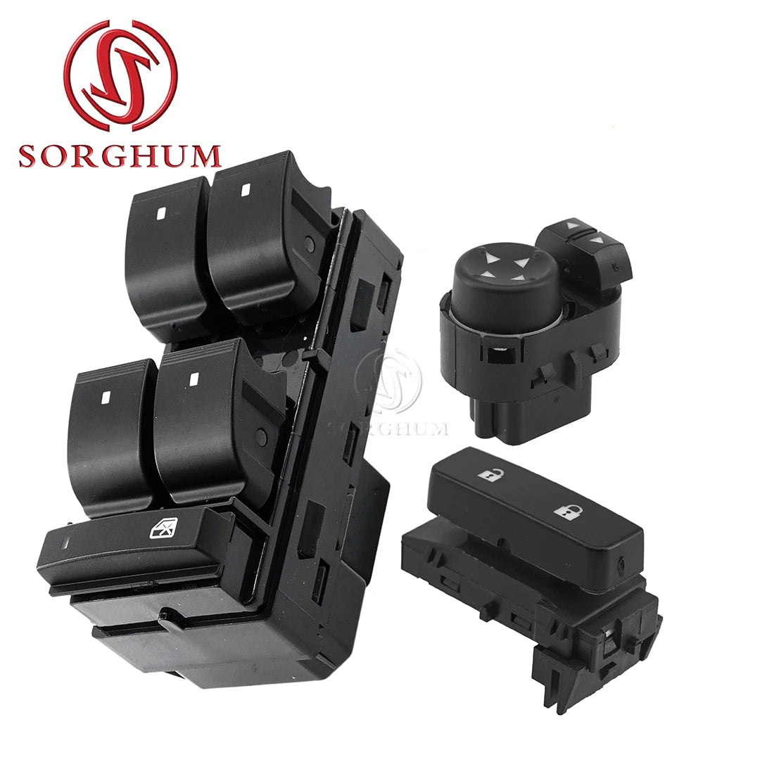 Master Window, Lock & Mirror Switch — Chevrolet Silverado & GMC Sierra (2007–2014)