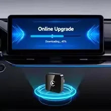 BEPOCAM 2in1 Wireless CarPlay Smart Mini Box Android Auto for OEM Car Stereo 5Ghz WiFi Type-C/USB Plug and Play CarPlay