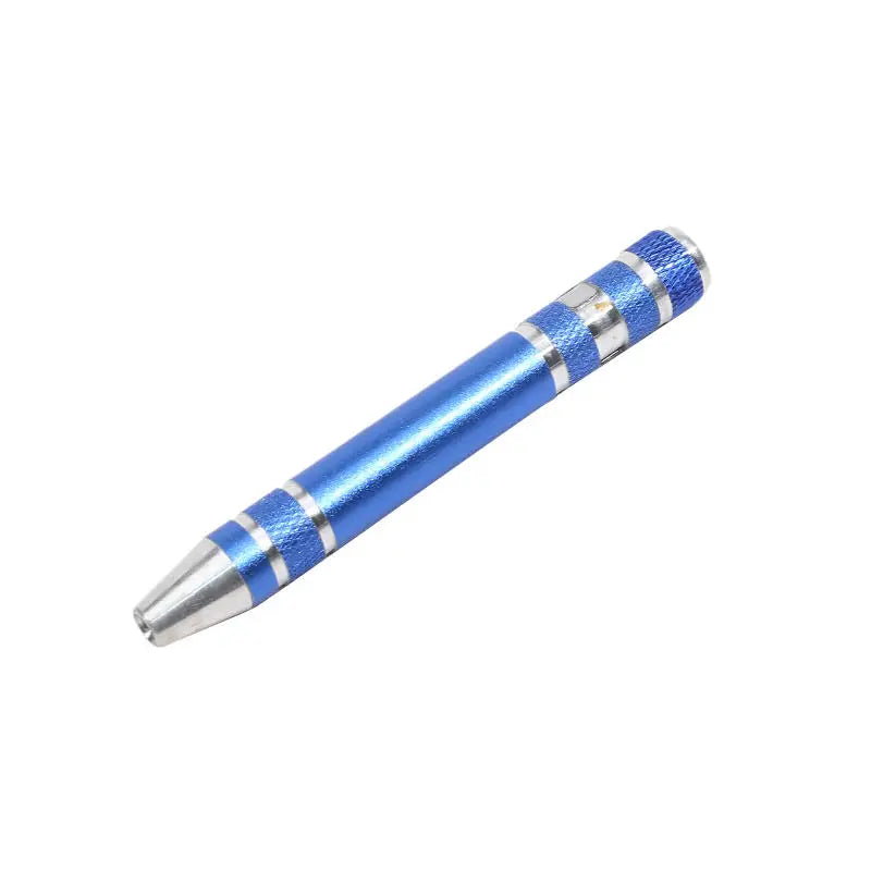 8-in-1 Aluminum Alloy Screwdriver Pen - Changeable Bits For Easy Repairs & Disassembly
