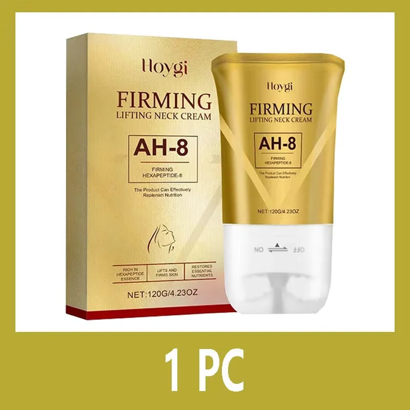 Neck Wrinkle Cream Neck Massage Roller Applicator Whitening Firming Moisturizing Fade Lines Rejuvenation Chin Neck Care Products