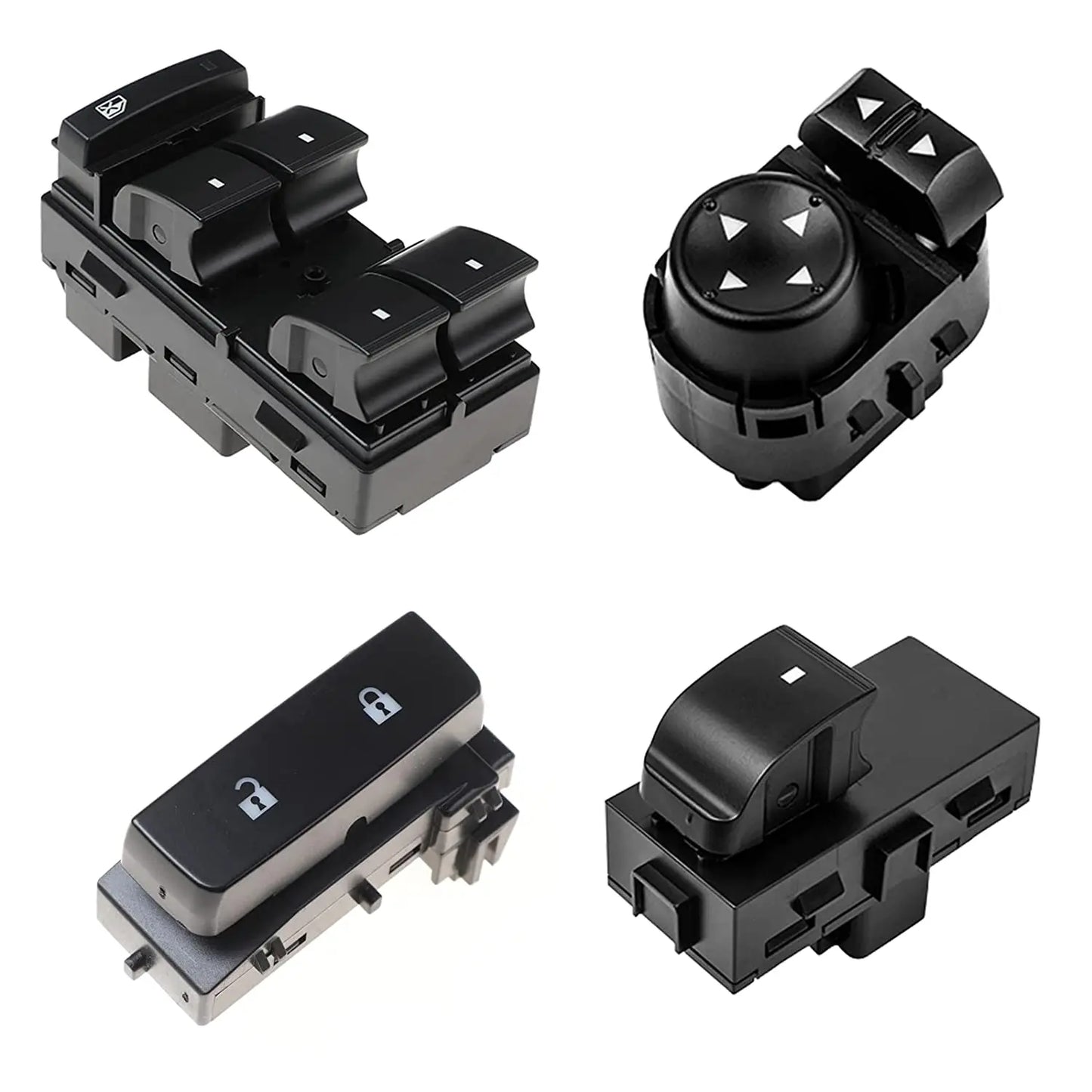 Power Window, Door Lock & Mirror Control Switch — Chevrolet Silverado & GMC Sierra 1500/2500HD/3500HD