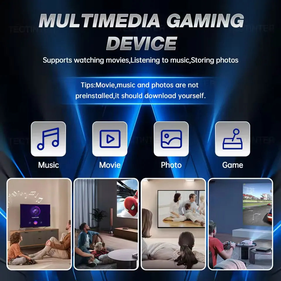 BS5 Batocera Mini Game Console — i3 CPU, 4K HD, 60+ Emulators, Wireless Controller