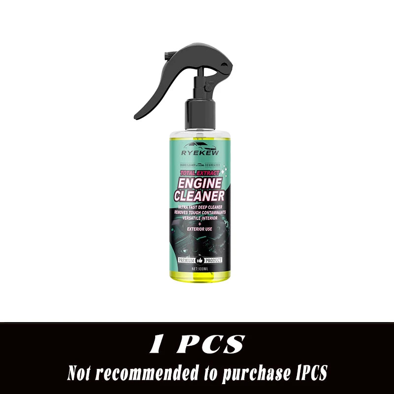Car Engine Bay Cleaner — Waterless Oil and Grease Remover Spray