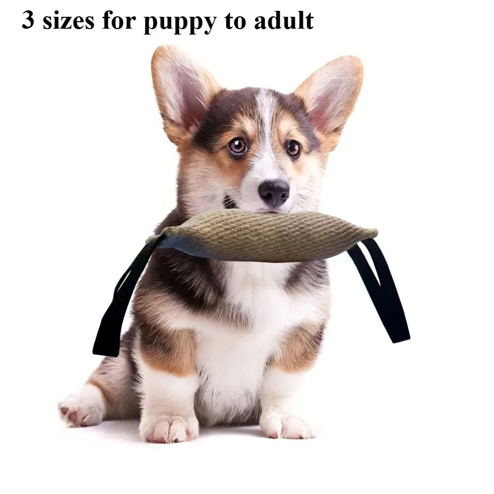 Two-Handle Jute Bite Stick - Tug Toy Puppy to Large Dog – photo 5
