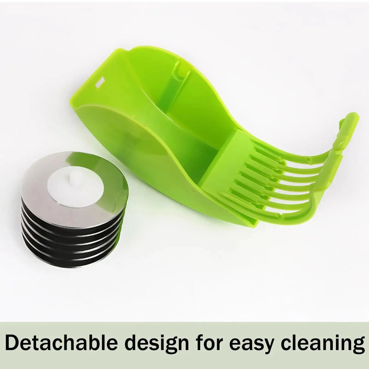 Rolling Herb Cutter - 6-Blade Parsley and Cilantro Mincer, Two-Tone - photo 4