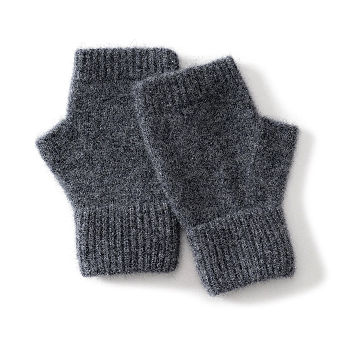 Knit Fingerless Gloves - Half Finger Winter Mittens and Arm Warmers - photo 7