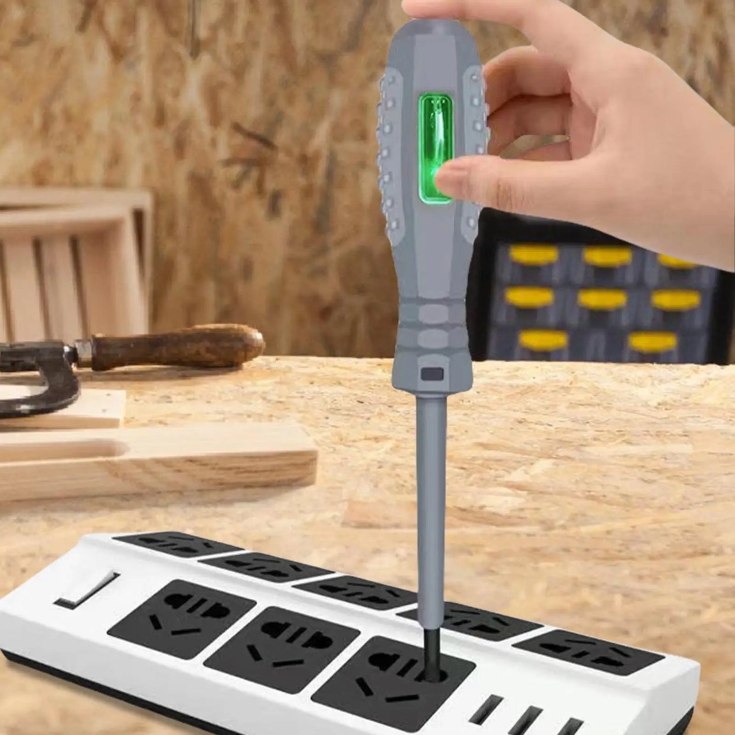 Voltage Tester Screwdriver Voltage Tester Screwdriver Pen Magnetic Homeowners Electrical Current Test Detector Screwdriver