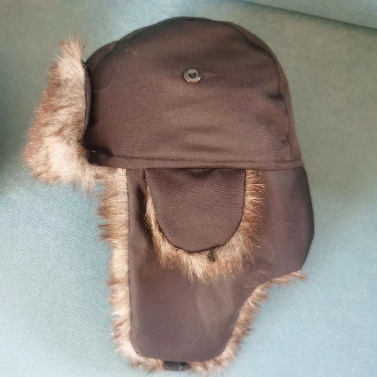 Faux Fur Trapper Hat with Ear Flaps, Ushanka