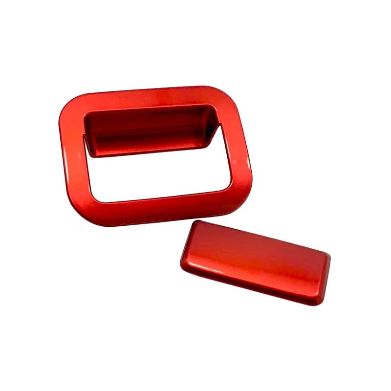 Car Interior For Toyota Camry 2018 2019 2020 2021 2022 ABS Red Steering Wheel Button Decorative Cover  Accessories Car Styling