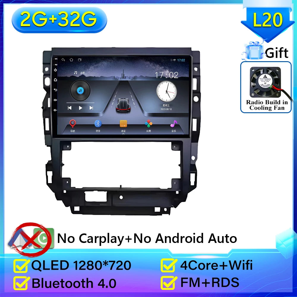 Android 16 For Volkswagen Golf 4 Mk4 Jetta 2004 - 2008 Car Radio Carplay Multimedia Player GPS Navigation Wifi Video Stereo 2din