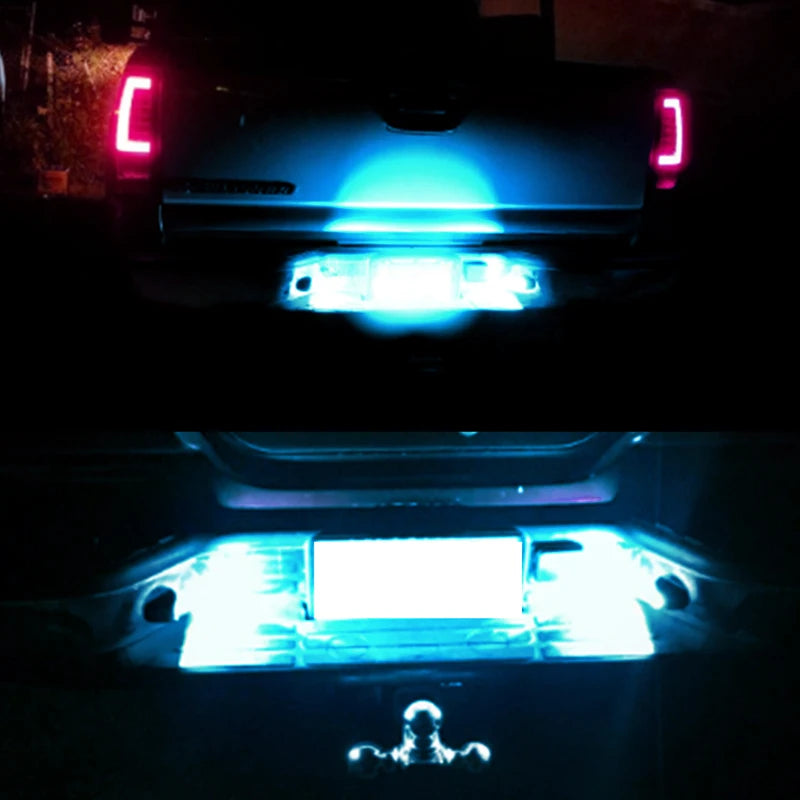 18 LED License Plate Lights for Chevrolet Silverado 1500 2500 3500 Avalanche GMC Sierra Suburban Tahoe Cadillac Escalade 6000K