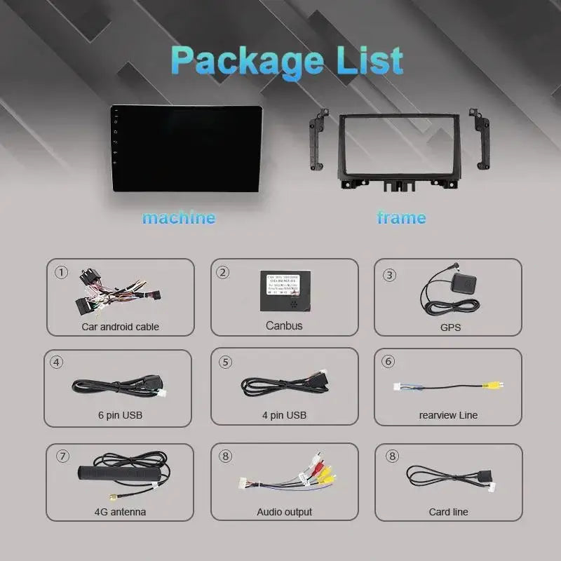 Android 16 For Benz Sprinter Volkswagen Crafter 2006 - 2016 2K QLED Android Car Radio Multimedia Video Player GPS stereo CarPlay