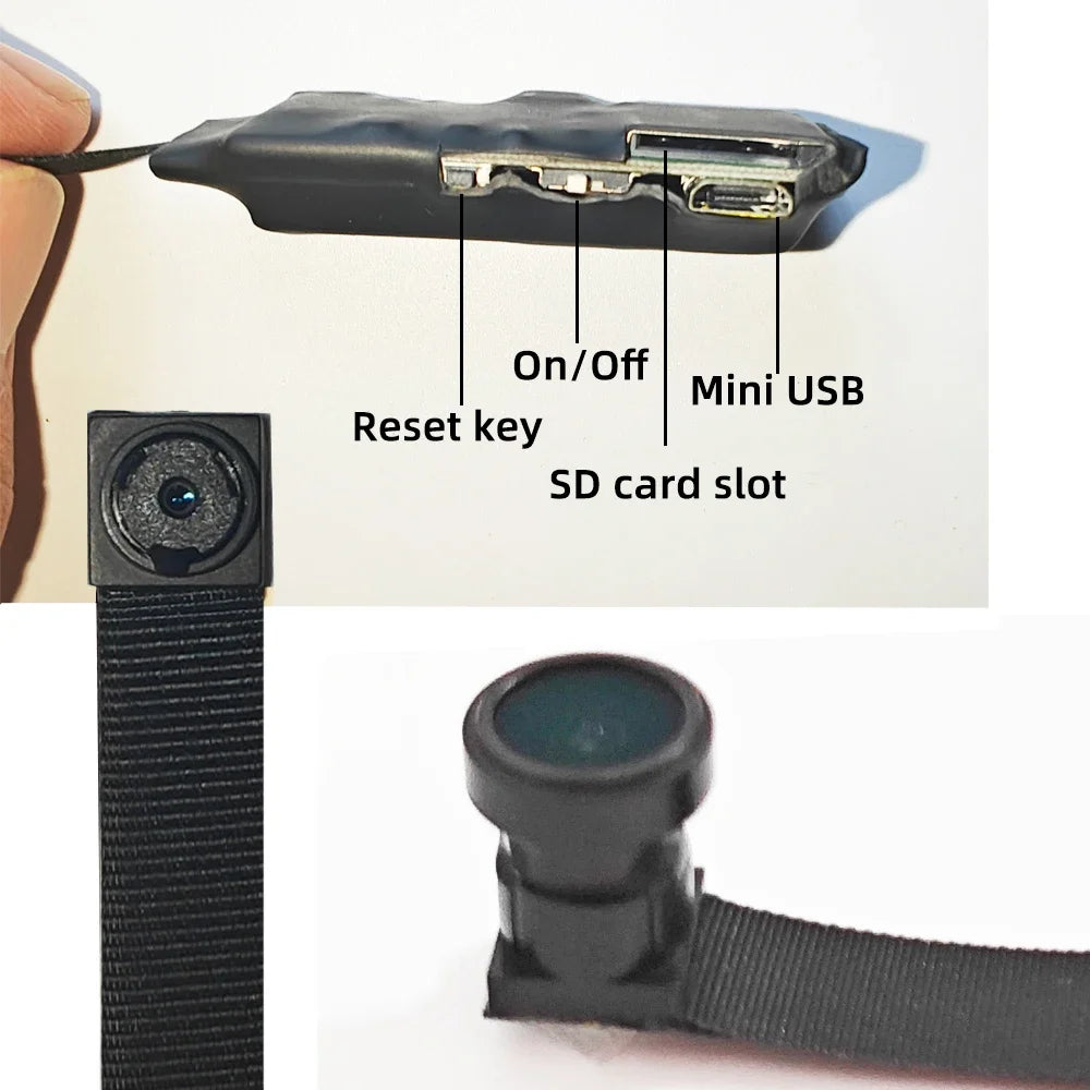 4K Mini WiFi Home Camera — Remote View & Motion Detection