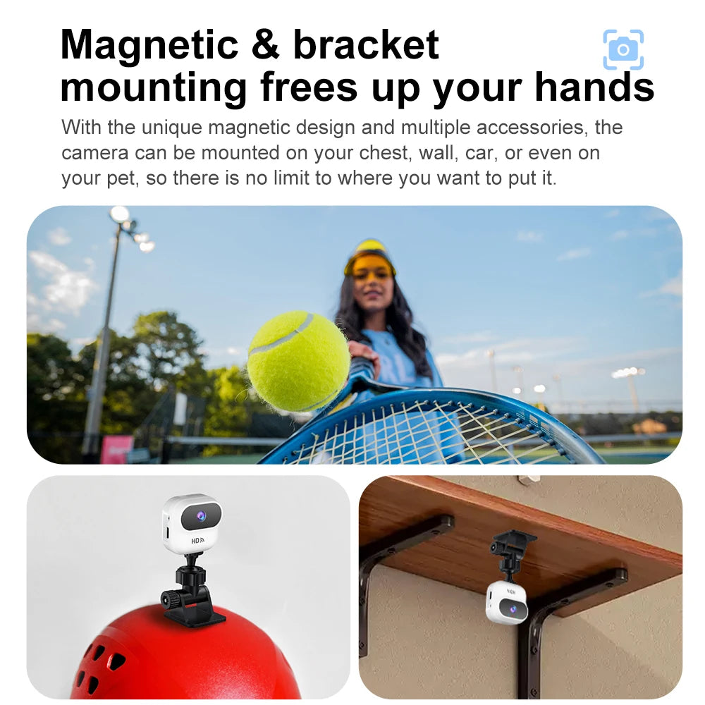 Ourlife A800 Mini WiFi Camera — Home Security with Motion Tracking