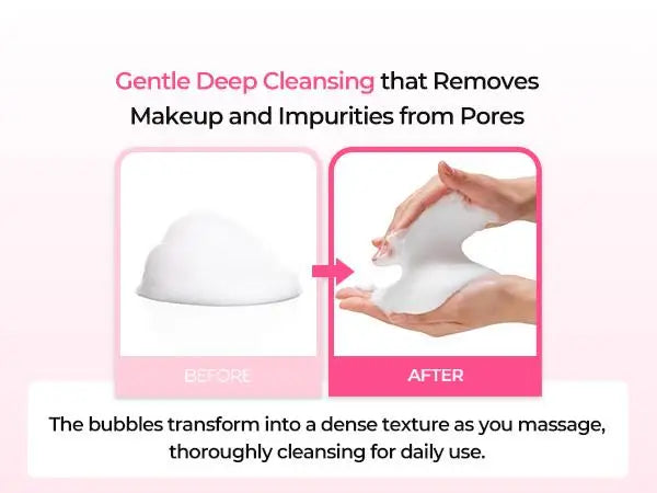 Melting Cleanse Hypoallergenic Makeup remover with Quick Bubble, Deep Pore Cleansing for all skin type, 150ml