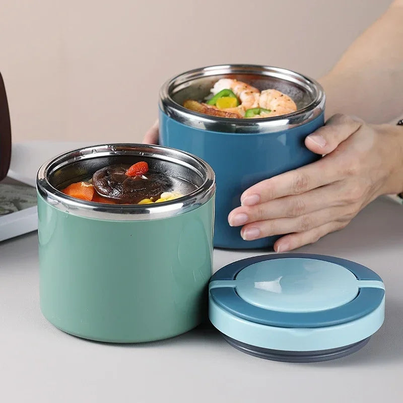 Insulated Food Jar - Stainless Steel Soup Container, 630ml or 1000ml