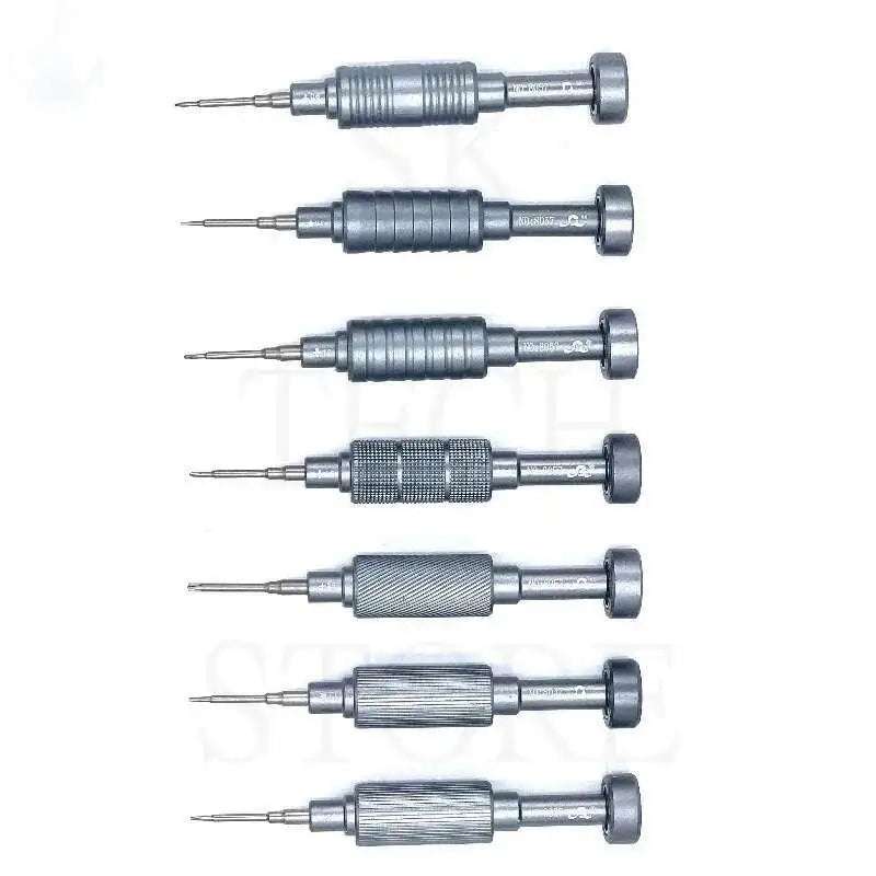 S2 Alloy Steel Cannon Precision Screwdriver Set 360° Rotating Tail Cap Magnetic Repair Tool Kit for iPhone Samsung Huawei Tablet
