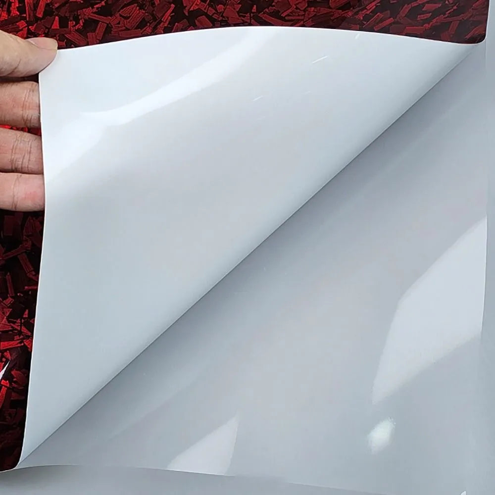 Carbon Fiber Vinyl Wrap Film – 3D/6D Matte & Gloss Forged Carbon Sticker for Car & Motorcycle (50x30cm)