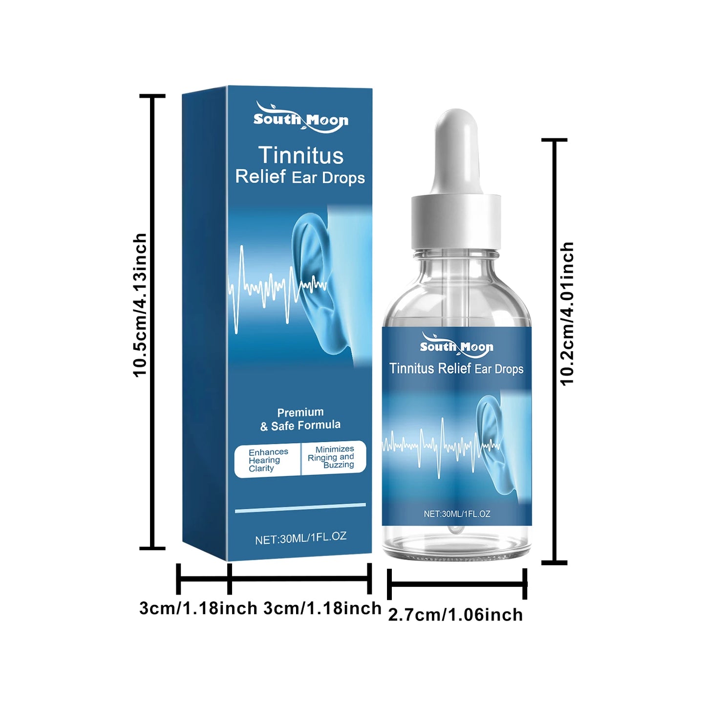 Tinnitus Relief Ear Care Drops Enhance Ear Resistance Relieve Hearing Loss Daily Gentle Comfortable Ear Care Drops