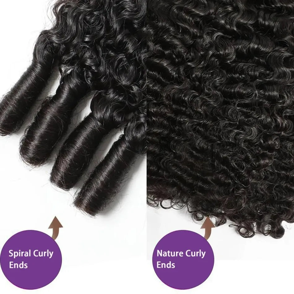 32Inch Burmese Curly Hair Bundles 12A Burmese Virgin Raw Human Hair Bundles Unprocessed Weaving Water Wave Curly Hair Extensions