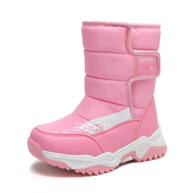 Girls Princess Snow Boots - Plush Lined High Winter Boots - photo 8