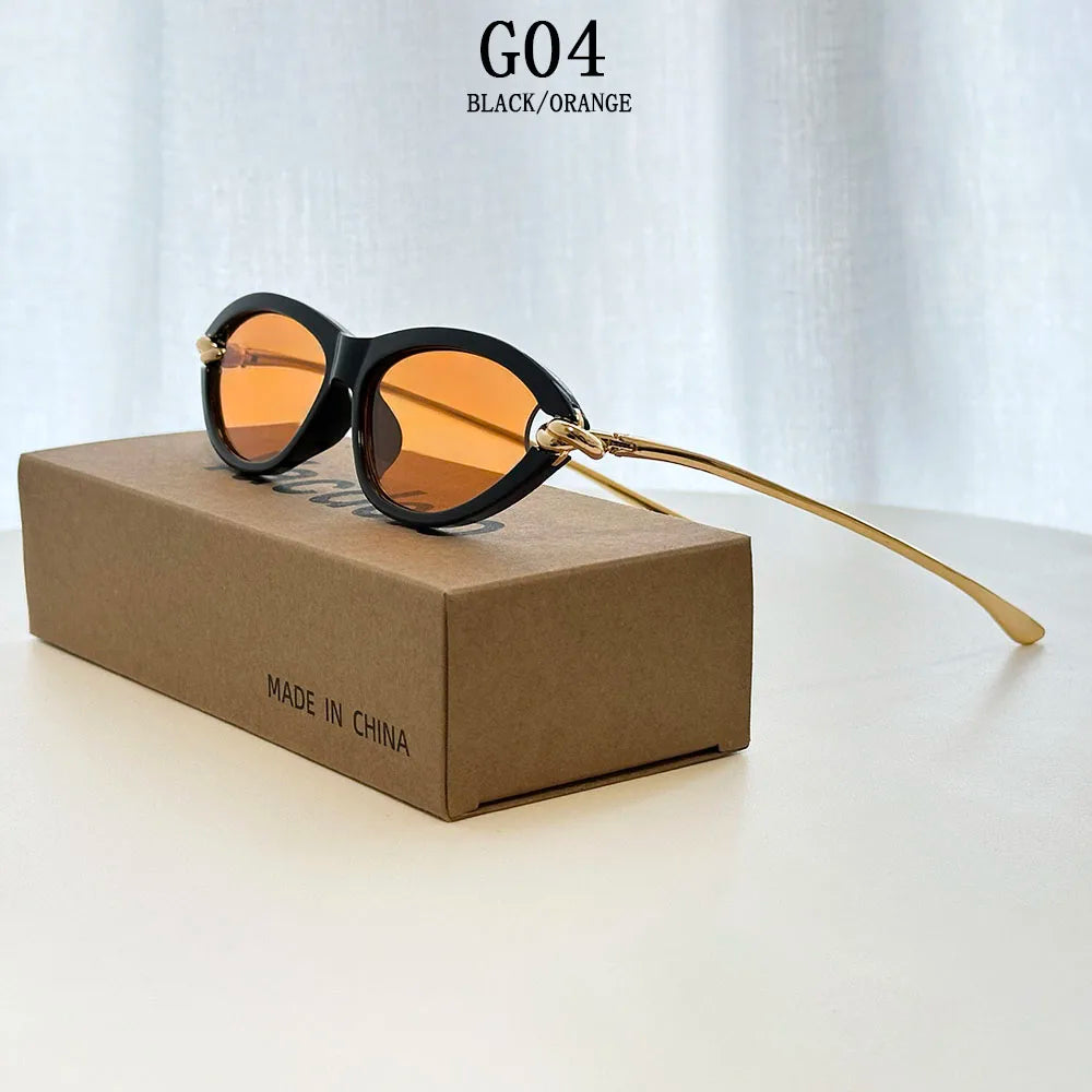 Cat Eye Sunglasses for Women — Vintage Punk Shades, UV