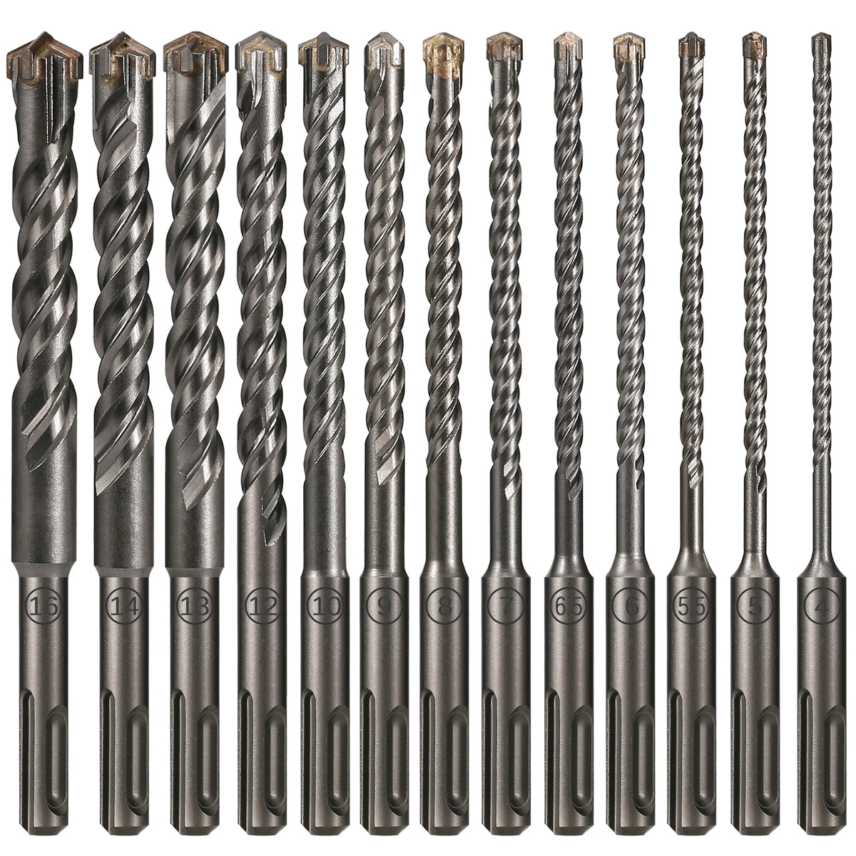 SDS Plus Cross Cutter Hammer Drill Bit 5-16mm, 160mm Masonry