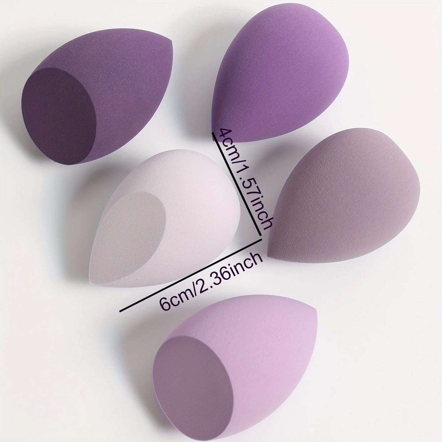 7Piece/18Piece Makeup Sponge Set, Suitable for Liquid BB Cream Powder Application, Makeup Egg Dry Wet Dual-Use Powder Puff