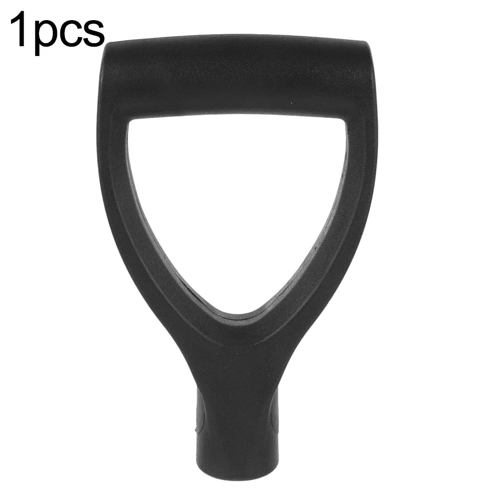1/2Pcs Shovel Handle D Shaped Grip Plastic Shovel Handle Replacement For Garden Shovel Grip Digging Rake Tool Red Black
