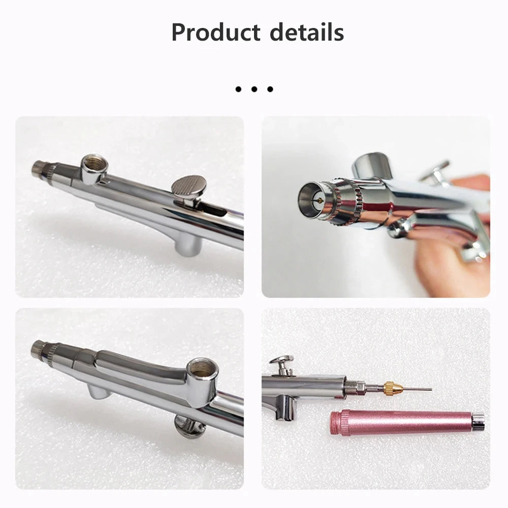 Portable Single Action Airbrush 0.3mm Nozzles Spray Gun Pen for Model Cake Nail Car Painting Beauty Inkjet