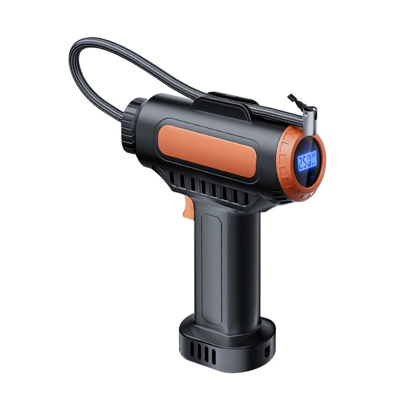 BELIBUY Portable Air Compressor 150 PSI Car Tyre Inflator Dual-Cylinder Design for All Vehicles Outdoor Tyre Emergency Use