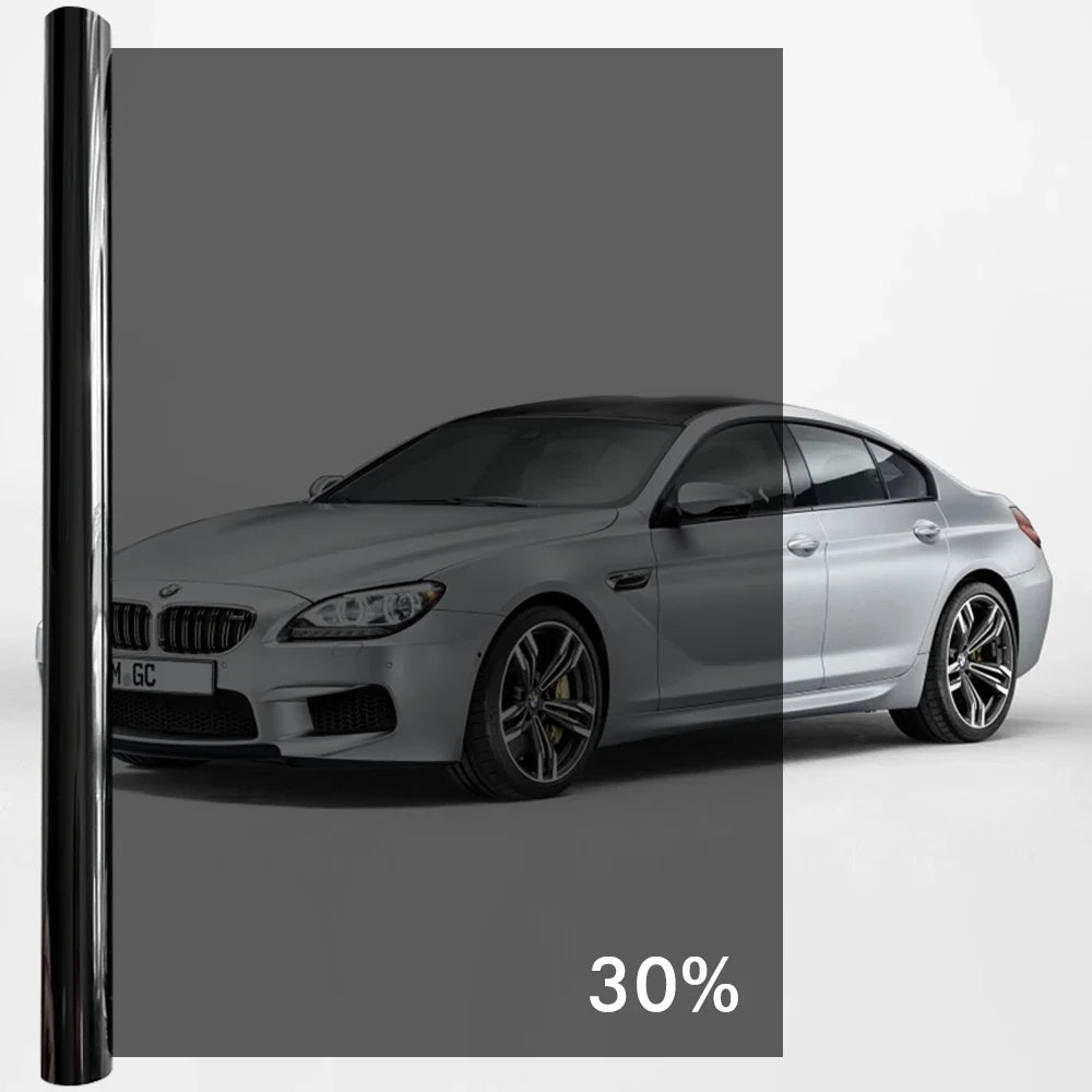 50cmx3m Car Window Privacy Tint Film Auto Vinyl Anti Look Glass Sticker Foils Ceramic Summer Solar UV Protector Mirror Films