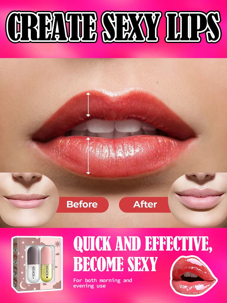 100% lip augmentation in one month