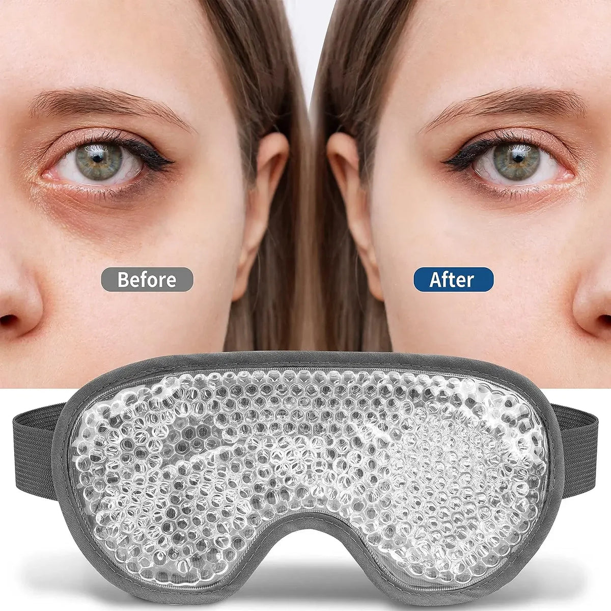 Gel Ice Eye Mask Ice Compress Sleeping Masks Beauty Eyes Health Tools Anti Dark Circle Eyes Bag Relax Sleep Aid Cooling Gel Mask