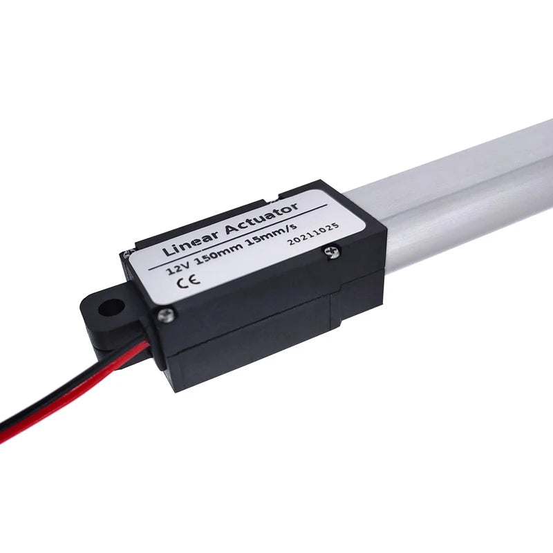 30mm/50mm/100mm/150mm DC 12V Mirco Electric Linear Actuator 30N/60N/100N/150N Motor Controller Mini Eectric Push Rod Putter