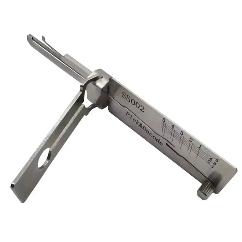 2026 NEW Locksmith Tool Set SS002 2-in-1 Implement for Servicing or Decoding Specific Models of Home and Civilian Door Locks
