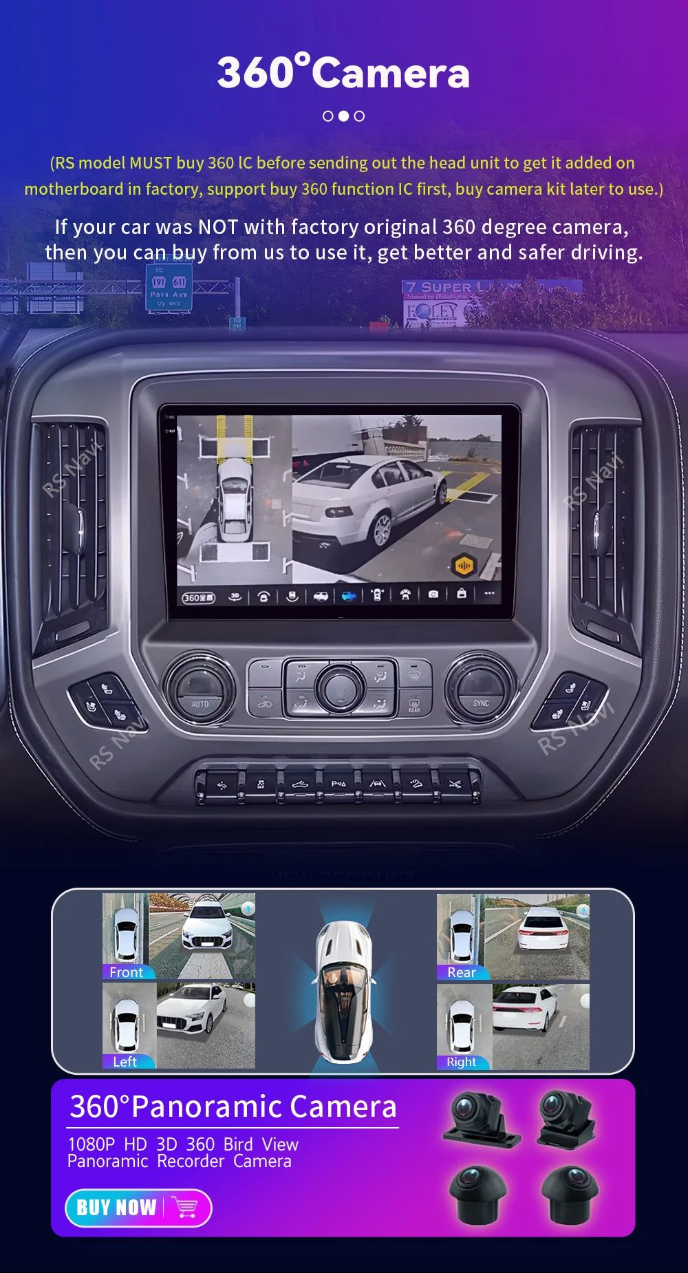 Android 16 Carplay Auto Car Radio Multimedia For Chevrolet Silverado 3 GMTK2 2014 2015 2016 2017 2018 Autoradio Stereo Head Unit