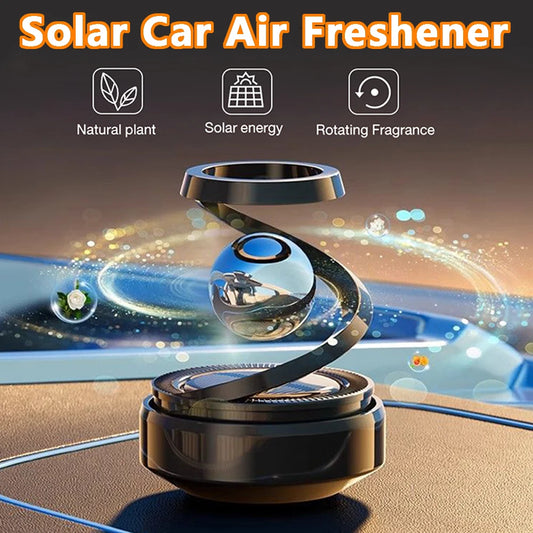 Solar Rotating Car Air Freshener & Oil Diffuser
