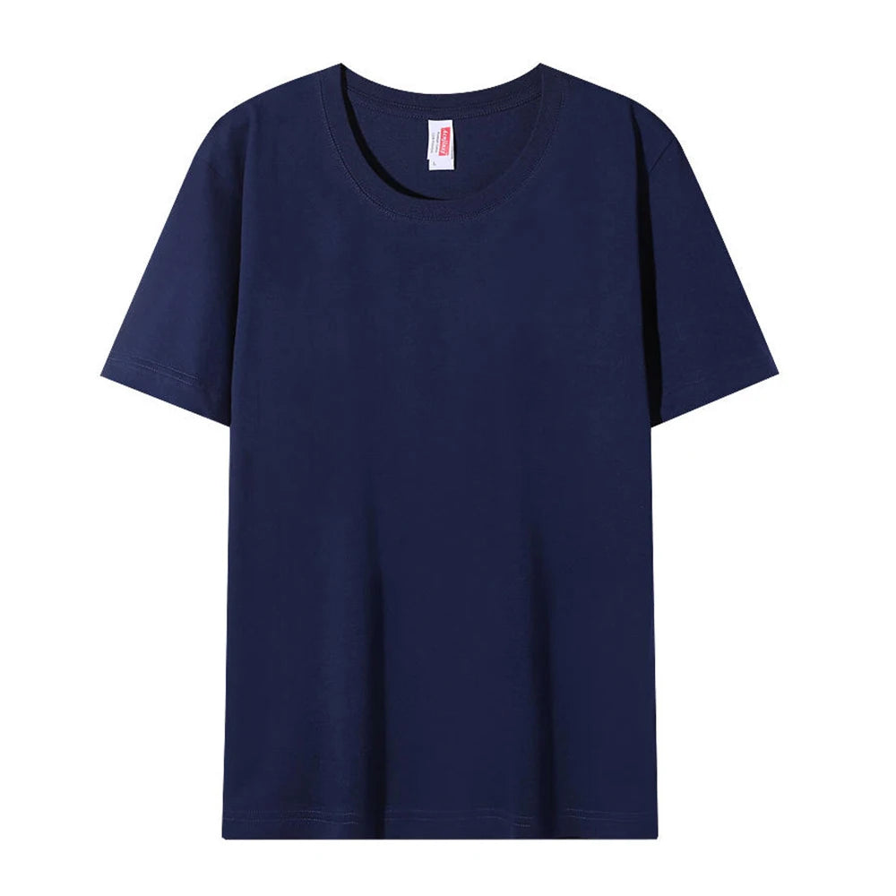 Men's plain cotton t-shirt - view 11
