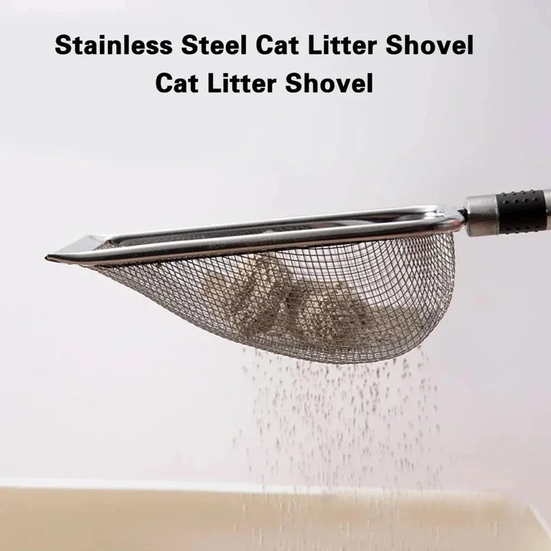 Ergonomic Stainless Steel Litter Scoop - Rust-Resistant – photo 6