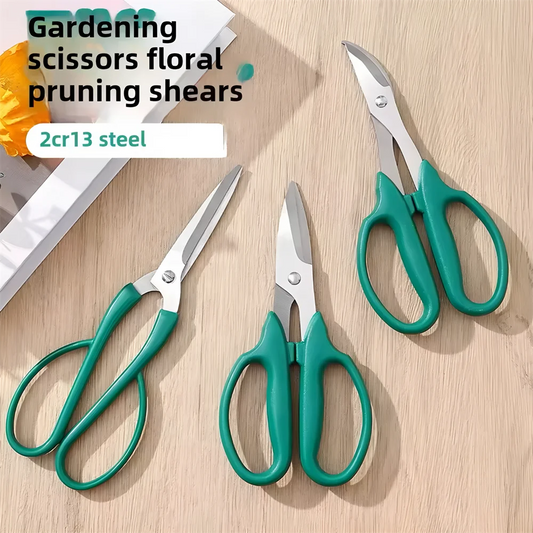 1/3PCS，Gardening Shears Flower Branch Scissors Stainless Steel Branch Scissor Flowers Shop Scissors Pruning Tool Garden Scissors