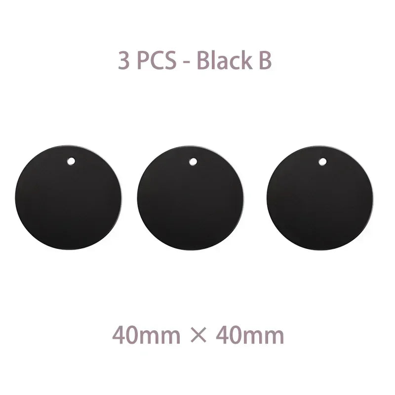 Universal Metal Plate & Metal Ring Mobile Phone Popsocket Accessories Suitable for Magnetic Phone Stands and Car Phone Holder