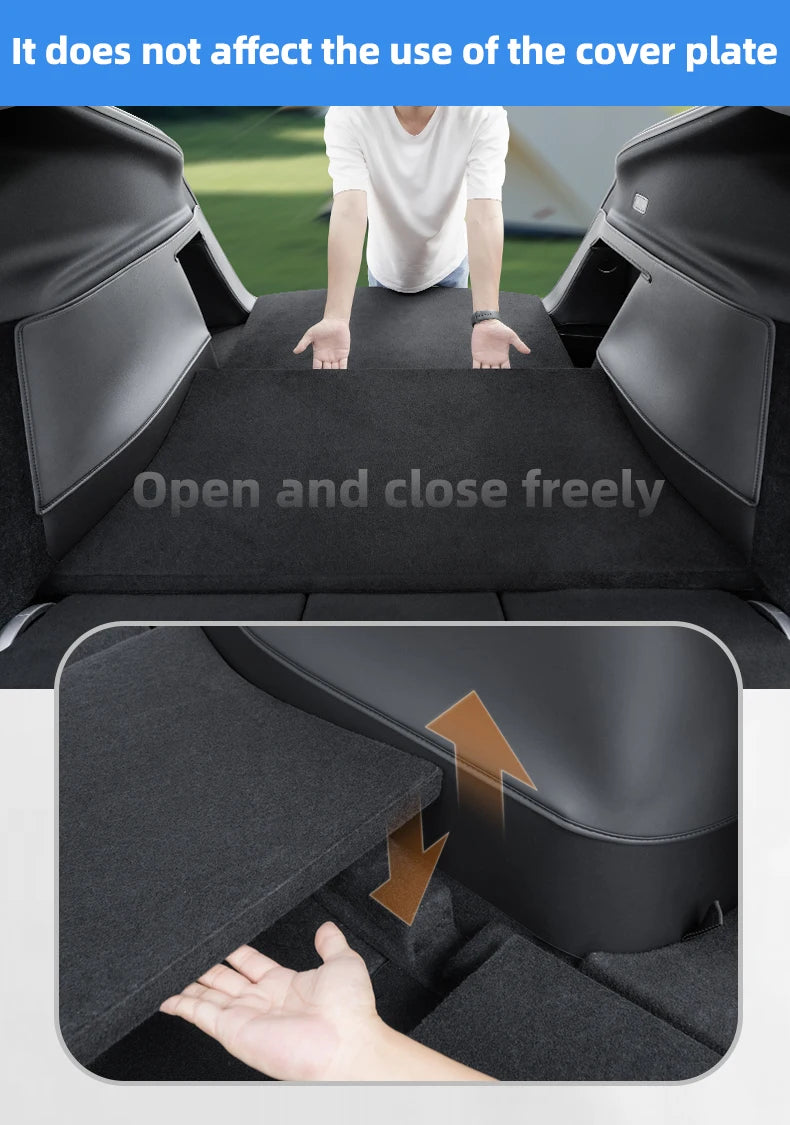 For Tesla Model Y Juniper 2026 Rear Trunk Side Anti-Kick Pad Full Coverage Protection Kit Car Anti-dirty Pad Accessorie