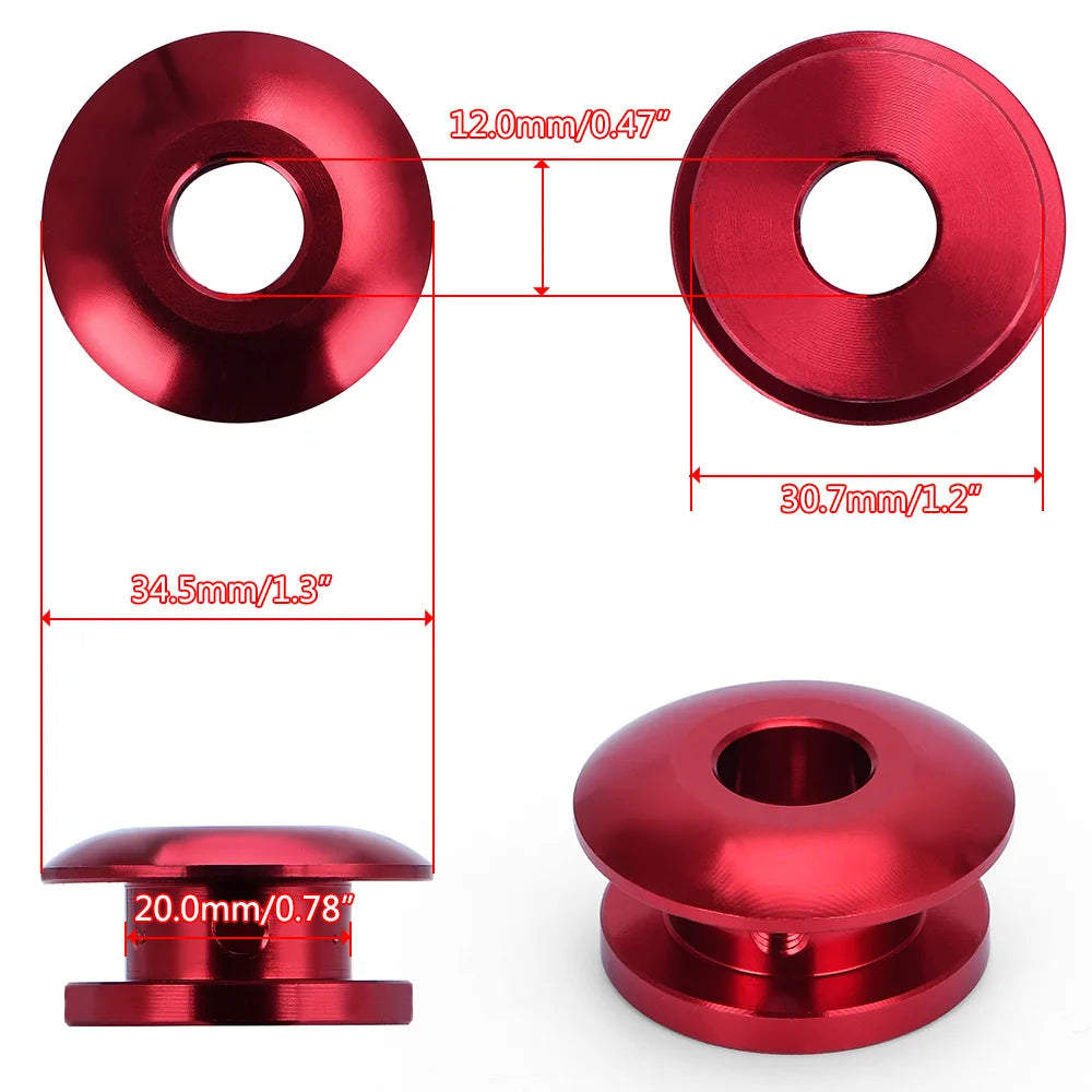 Universal Shift Knob Stopper Shifting Head Limiter Fixed Base Gear Head Buckle Aluminum Car Gear Knob Limiter PQY-SKA93