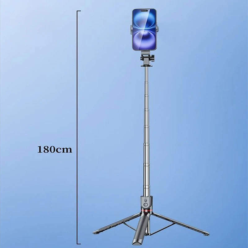 NOHON New Phone Selfie Stick Tripod With Remote Control 360 °Rotation Expandable Selfie Stick for Football Match Video Recording