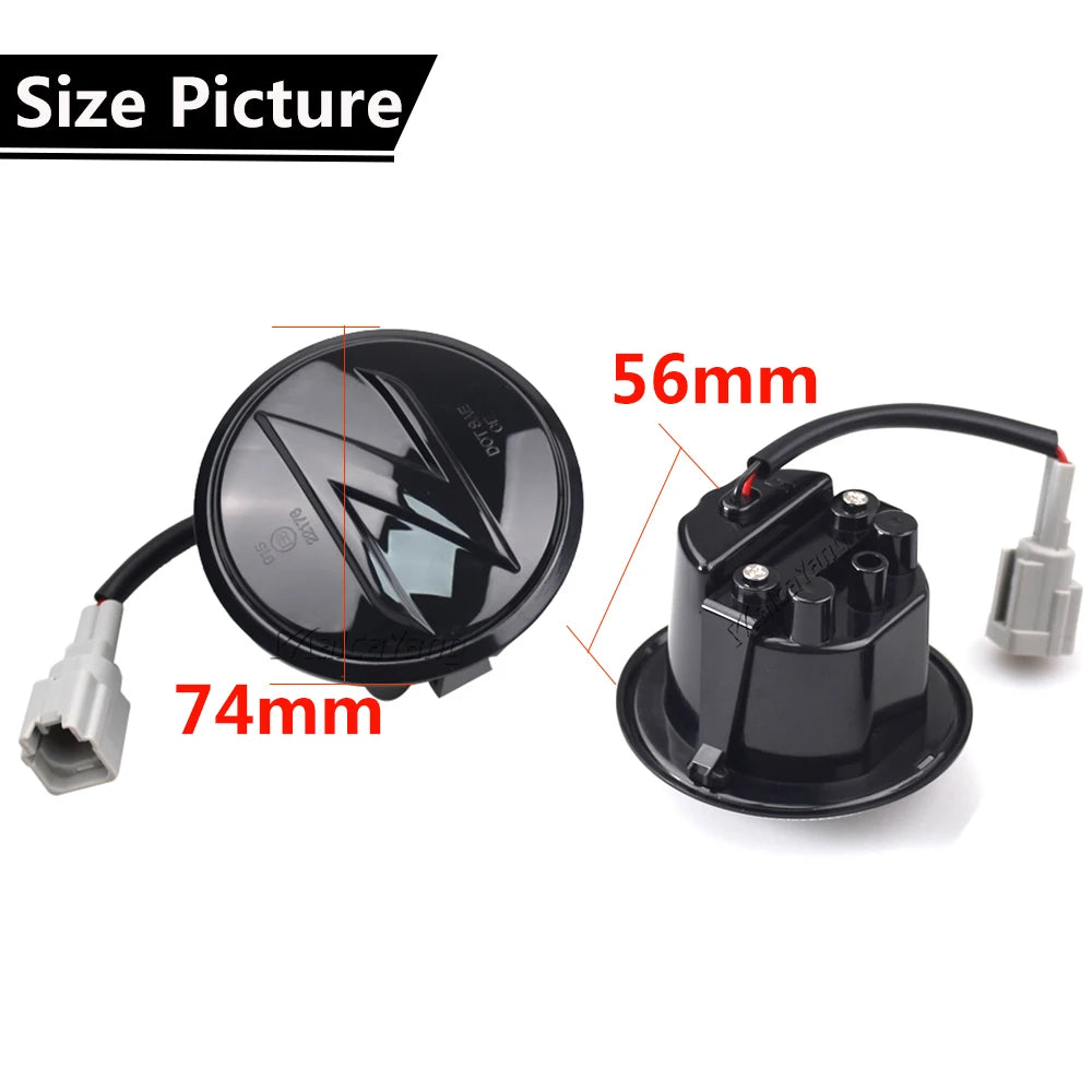 2X Led Dynamic Side Marker Light Signal Sequential Blinker For Nissan 370Z 350Z Coupe Z34 Z33 2003-2020 Accessories