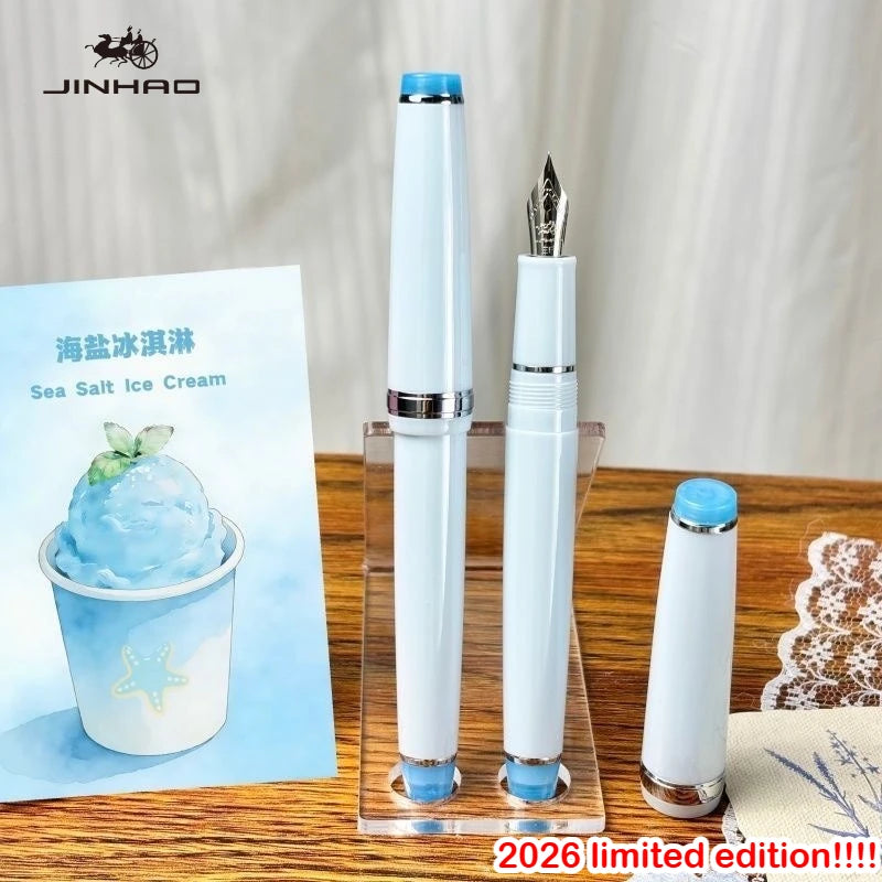 JINHAO 82 Limited Edition Colors Fountain Pen Macaron Color Gold Clip EF/F/M Calligraphy Pen Stationery Office School Supplies