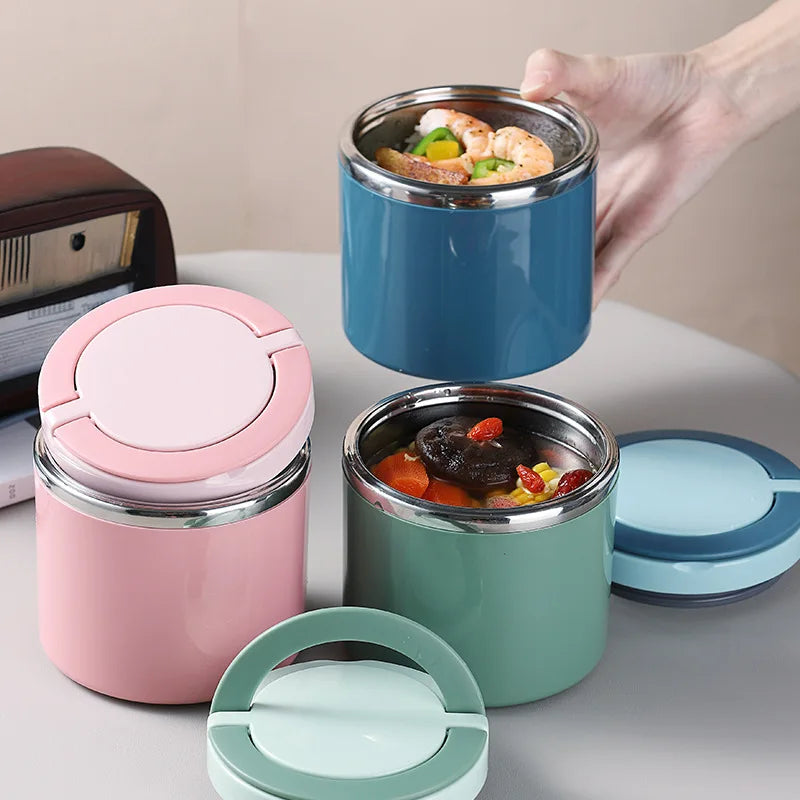 Insulated Food Jar - Stainless Steel Soup Container, 630ml or 1000ml - photo 3